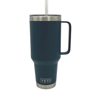 LASER ENGRAVED PERSONALIZATION YETI 42oz. STRAW LID TUMBLER IN AGAVE TEAL